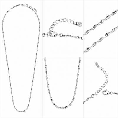 Silver Spark Snake neckchain 